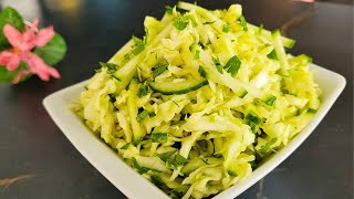 Знаменитый салат из капусты с СЕКРЕТОМ ! ОЧЕНЬ ВКУСНЫЙ и Простой ПП  Рецепт!