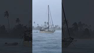 Pegamos em San Blas o famoso temporal com rajadas de 55 knots! #sailing #veleiroliberdade