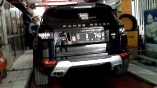 Milltek Catback System Range Rover Evoque (taken from Galaxy Tab)