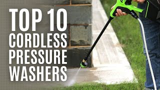 Top 10: Best Cordless Pressure Washers in 2023 / Portable Power Washer, Power Cleaner, Car Washer