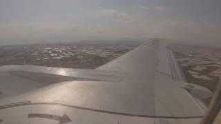 Landing at Antalya from Ercan Boeing 737 Tailwind Airlines