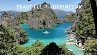 Philippines in 4K • Stunning Island Escapes With Soothing Piano Sounds