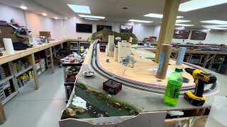 Up date on Ed Painter HO Layout Sunday 05/26/24