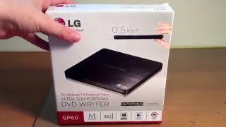 LG DVD Writer Unboxing