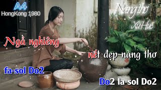 Cảm âm A4 (Thổi từ Fa) | Nàng Thơ Xứ Huế | Thùy Chi | Có cảm âm Full các đoạn thổi sáo