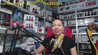 Mic Hát Livestream I Hát Livestream Tư Vấn Mic Cực Hay I Sound card H9 I Sound K300 I Icon pro