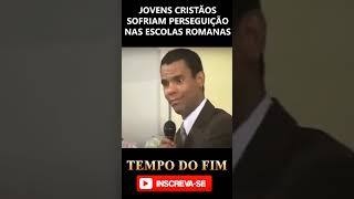 Jovens cristãos sofriam perseguição nas escolas do império romano #shorts