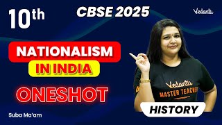 Nationalism in India Oneshot | Class 10 History | CBSE 2025 | Suba ma'am