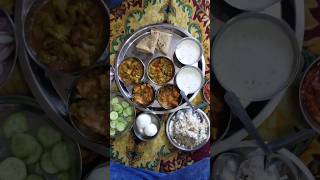 Desi Bahubali Thali 😍😍|| Indian Street Food #shorts #indianstreetfood #ytshorts #food #trending