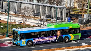 Montgomery County Transit Ride On 2012 Low Floor Gillig Hybrid #5366 on Route 5 Twinbrook