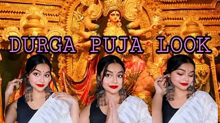 Affordable Festive Makeup Tutorial & Makeup Kit | Durga Puja Look