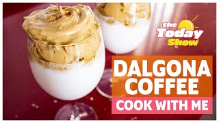 Cook #WithMe | Keto Dalgona Coffee | Today Show