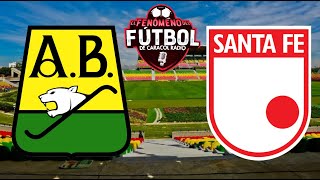 🔴 EN VIVO BUCARAMANGA VS SANTA FE - FINAL - IDA  - LIGA I 2024