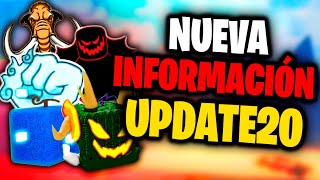 🚨😱NUEVA INFORMACION  UPDATE 20 BLOX FRUITS