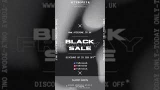 Black Friday Sale ! Afterone UK #mercedes #bmw #audi #blackfriday #blackfridaysale #discount #offer