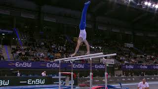 Anthony Mansard Frankreich Barren - Gerätfinale EnBW DTB Pokal 2024 Stuttgart