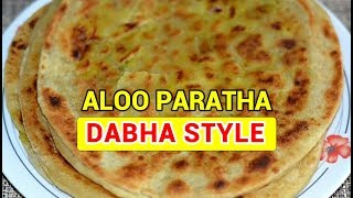 Aloo Paratha Recipe - Dhaba Style - How to make aloo paratha