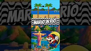 Mario in Rio #shorts #romhack #mario #supernintendobrasil #nintendo #snes #retrogaming