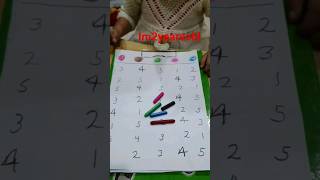 new methods | prewriting children learning ideas | colors and numbers recognizing #fun #viral #short