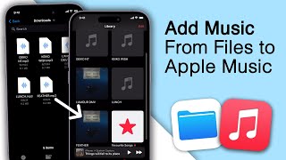 How To Add Music (MP3) From Files To Apple Music on iPhone!