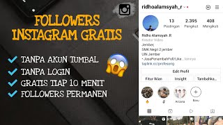 TERBARU!! CARA MENAMBAHKAN FOLLOWERS INSTAGRAM GRATIS, TANPA LOGIN CUMA MASUKAN USERNAME INSTAGRAM🔥🔥