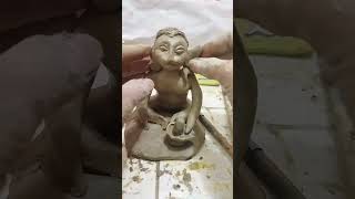 hanuman murti making reverse #viral #viral #subscribe