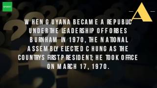 Who Was The First Executive President Of Guyana?