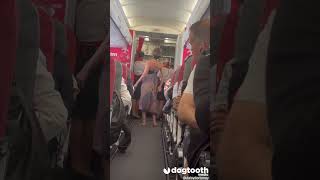 Holidaymakers Baffled When Passenger Does Yoga on Flight || Dogtooth Media