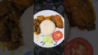 testy bangali lunch thali 🍛#sorts #bangalifood #trending 😋🤤👌