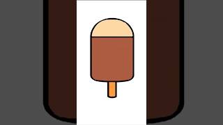 How to Draw Ice Cream, Ice Cream Drawing, Draw and Color Ice Cream, Draw Ice Cream, Draw Popsicle