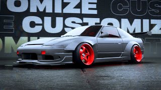 NEED FOR SPEED UNBOUND Xbox Series X - Nissan 180SX Type X (1996) [Drifting Gameplay]