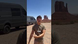 VAN TOUR for our Road Trip across the Wild West of the USA 🚐🏜️ #monumentvalley #vanlife #arizona