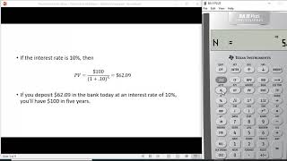 Time Value of Money   Present Value