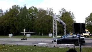 1997 Ford Mustang Cobra Vs Mitsubishi Lancer EVO at GermanRaceWars season open 2013