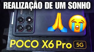 POCO X6 PRO 😍 MEU NOVO CELULAR GAMER 🎮 “EM 2024/2025 VALEU APENA? “