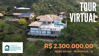 Linda casa reformada em condomínio de alto padrão próximo à Itaipava - Tour virtual completo!