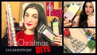 🎄DIYs για τα Χριστούγεννα! EASY&INEXPENSIVE🎄