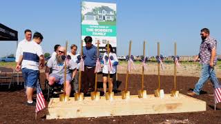 Operation Finally Home - Groundbreaking for Veteran John Roberts