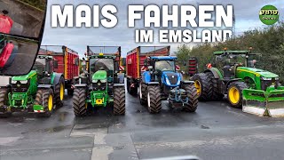 Sören fährt zum ersten Mal Mais🌽….mit Tim beim LU Heidkamp💪