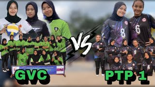 SEMI FINAL BOLA VOLI PUTRI CIPASARA CUP1‼️GVC (dita,haifa,liong) VS PTP 1 (devan,sarah laswi) SET 2