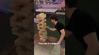 The Jenga Legend (or soon to be)