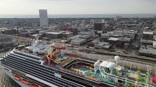 Flying my DJI Mavic Air 2 around Pier 21 in Galveston - Part II