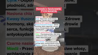 Korzyści ze Spożywania Tych Nasion #shorts