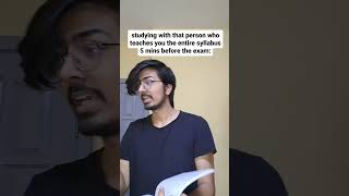 That One Studious Friend #short #ytshort #ytshorts #comedy #exam  #friend  #acting #lipsync #tiktok