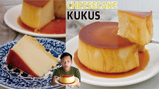 Resep Cheesecake Kukus Karamel TANPA MIXER TANPA OVEN TERLEMBUT!!