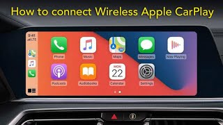 How to start wireless #AppleCarPlay in any Android car stereo using Zlink5 or Tlink5