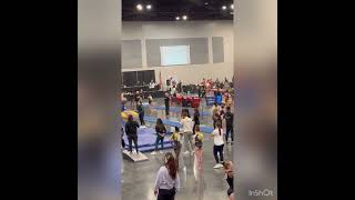 Regional gymnastics vault 9.250