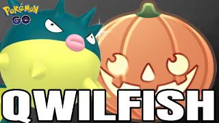 Qwilfish is FAST in the Halloween Cup for Pokemon GO Battle League!