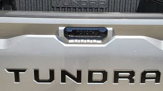 Tail Gate Insert 2023 Toyota Tundra!