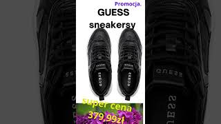 GUESS SNEAKERSY DAMSKIE CZARNE FEVER PROMOCJA Nowe #shorts